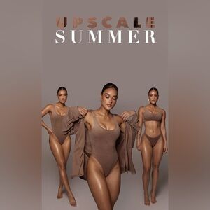 JLUXLABEL CHOCOLATE McKEY TANK SWIMSUIT - NWOT